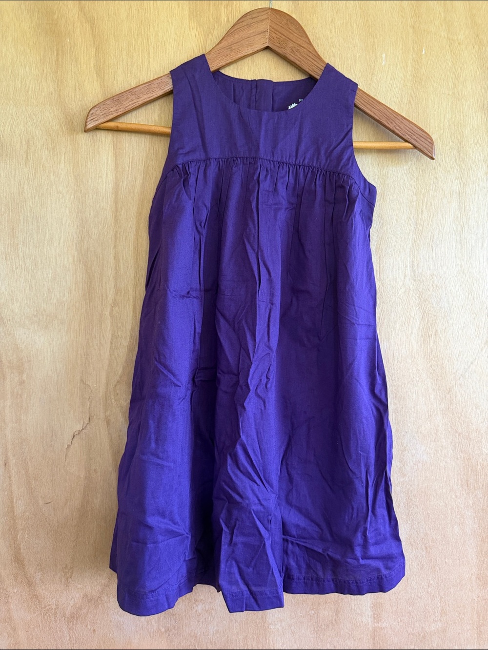 Primary Girls Sleeveless Purple Casual Dress